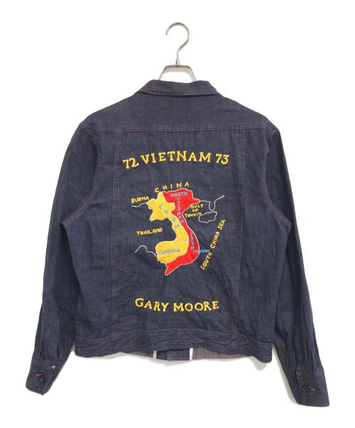 VINTAGE（ヴィンテージ）VINTAGE (ヴィンテージ) souvenir denim shirt インディゴ サイズ:表記なしの古着・服飾アイテム