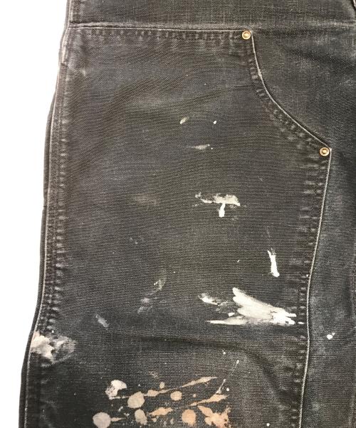 CarHartt（カーハート）CarHartt (カーハート) ダブルニーペインターパンツ ブラック サイズ:34×34の古着・服飾アイテム