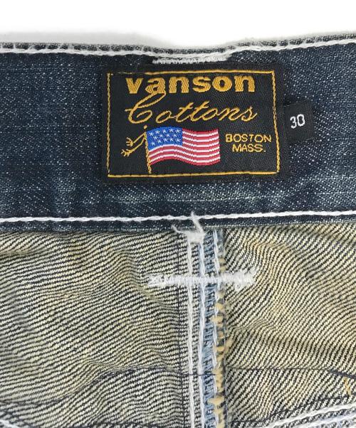 VANSON（バンソン）VANSON (バンソン) 刺繍デニムパンツ インディゴ サイズ:30の古着・服飾アイテム