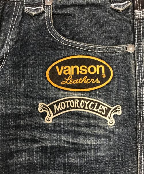 VANSON（バンソン）VANSON (バンソン) 刺繍デニムパンツ インディゴ サイズ:30の古着・服飾アイテム