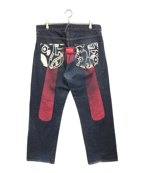 EVISU PARIS（エヴィス パリス）EVISU PARIS (エヴィス パリス) デニムパンツ インディゴ サイズ:38の古着・服飾アイテム