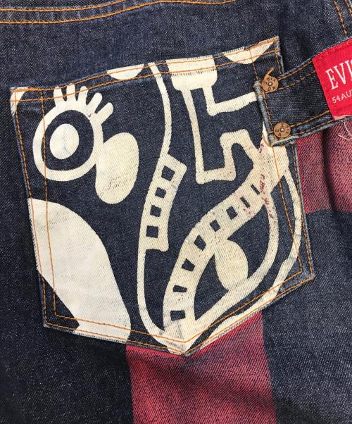 EVISU PARIS（エヴィス パリス）EVISU PARIS (エヴィス パリス) デニムパンツ インディゴ サイズ:38の古着・服飾アイテム