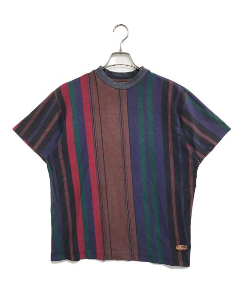 stussy（ステューシー）stussy (ステューシー) マルチストライプTシャツ マルチカラー サイズ:Mの古着・服飾アイテム