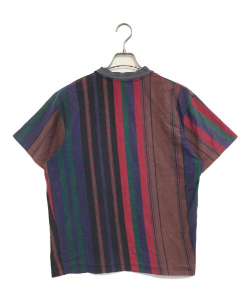 stussy（ステューシー）stussy (ステューシー) マルチストライプTシャツ マルチカラー サイズ:Mの古着・服飾アイテム