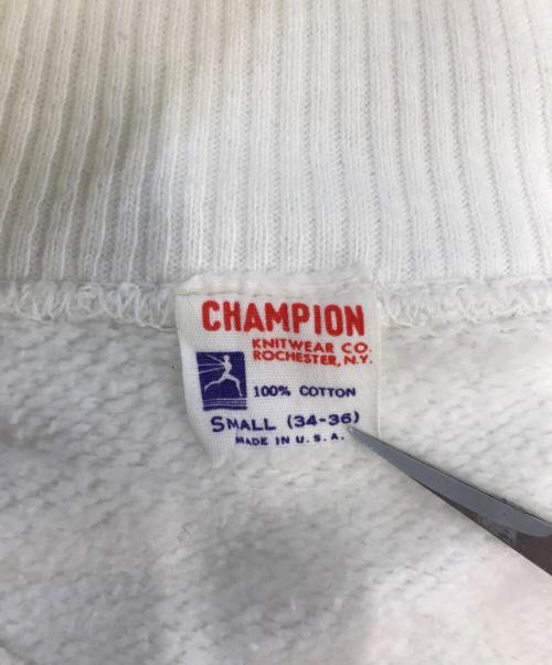 Champion（チャンピオン）Champion (チャンピオン) ショールカラースウェット ホワイト サイズ:SMALLの古着・服飾アイテム