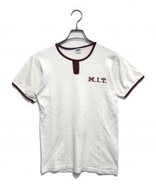 Champion（チャンピオン）の古着「リンガーTシャツ」｜ホワイト
