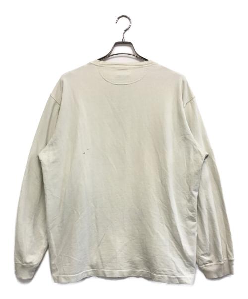 C.P COMPANY（シーピーカンパニー）C.P COMPANY (シーピーカンパニー) ヘンリーネックカットソー ベージュ サイズ:Sの古着・服飾アイテム