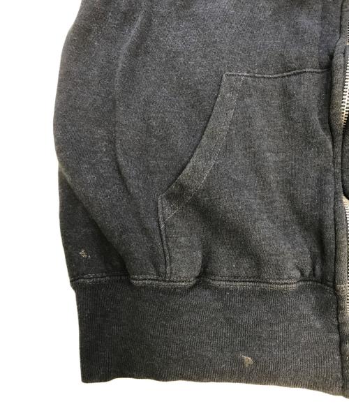 VINTAGE（ヴィンテージ）VINTAGE (ヴィンテージ) 裏サーマルジップパーカー ネイビー サイズ:LARGEの古着・服飾アイテム