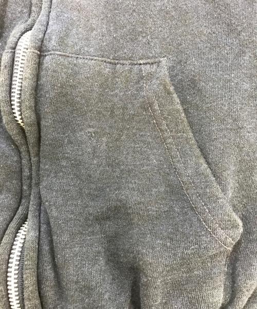 VINTAGE（ヴィンテージ）VINTAGE (ヴィンテージ) 裏サーマルジップパーカー ネイビー サイズ:LARGEの古着・服飾アイテム