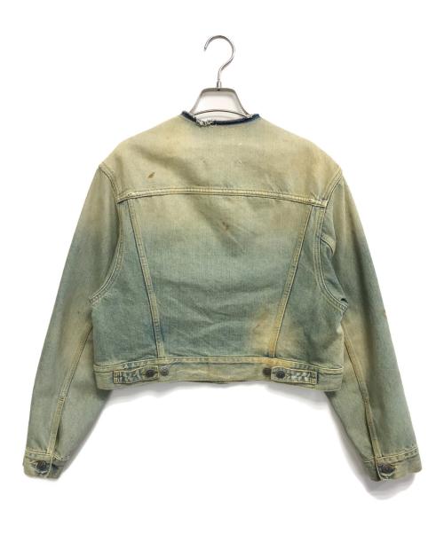 Maison Margiela（メゾンマルジェラ）Maison Margiela (メゾンマルジェラ) Dirty Wash Denim Jacket インディゴ サイズ:40の古着・服飾アイテム