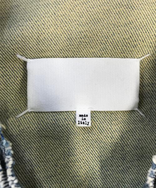 Maison Margiela（メゾンマルジェラ）Maison Margiela (メゾンマルジェラ) Dirty Wash Denim Jacket インディゴ サイズ:40の古着・服飾アイテム