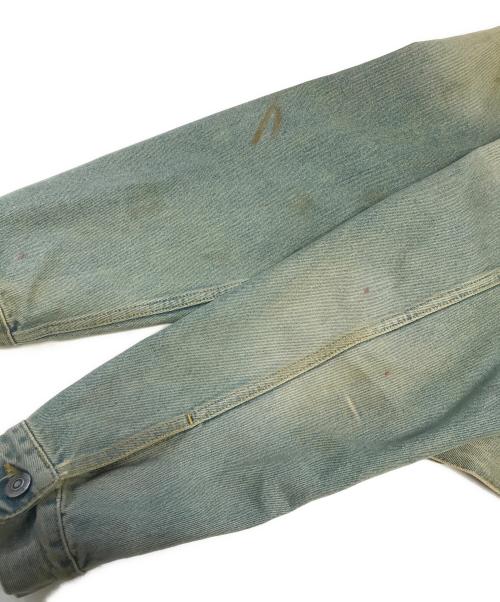 Maison Margiela（メゾンマルジェラ）Maison Margiela (メゾンマルジェラ) Dirty Wash Denim Jacket インディゴ サイズ:40の古着・服飾アイテム