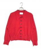 SUGARHILLシュガーヒル）の古着「GIMA BOUCLE KNIT SWEATER」｜レッド