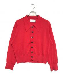 SUGARHILL（シュガーヒル）の古着「GIMA BOUCLE KNIT SWEATER」｜レッド