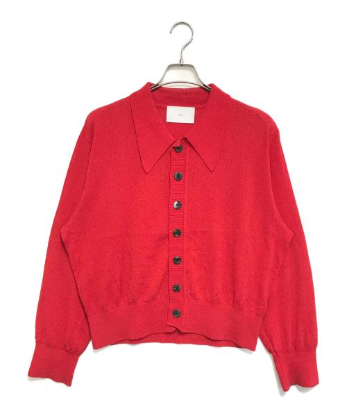 SUGARHILL（シュガーヒル）SUGARHILL (シュガーヒル) GIMA BOUCLE KNIT SWEATER レッド サイズ:1の古着・服飾アイテム