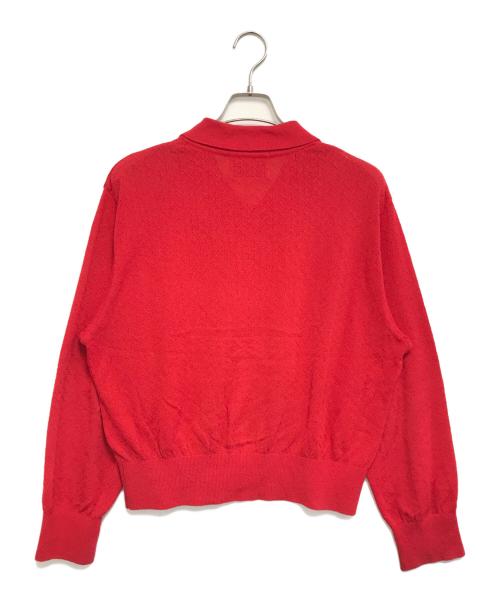 SUGARHILL（シュガーヒル）SUGARHILL (シュガーヒル) GIMA BOUCLE KNIT SWEATER レッド サイズ:1の古着・服飾アイテム
