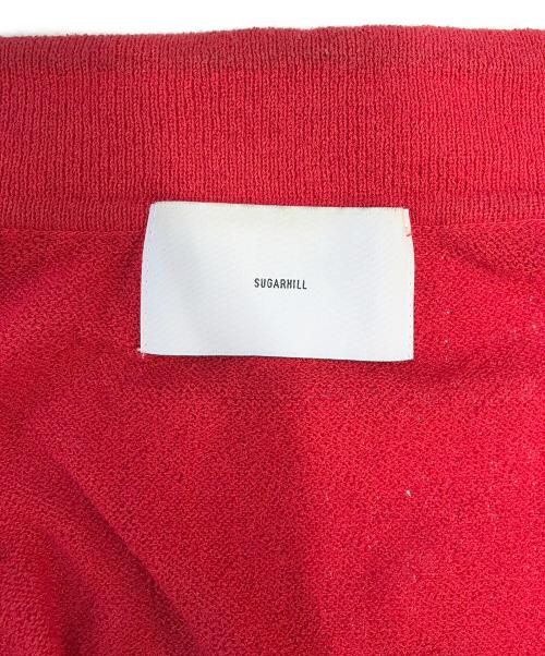 SUGARHILL（シュガーヒル）SUGARHILL (シュガーヒル) GIMA BOUCLE KNIT SWEATER レッド サイズ:1の古着・服飾アイテム
