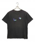 Christian Diorクリスチャン ディオール）の古着「ロゴオーバーサイズTシャツ」｜ブラック
