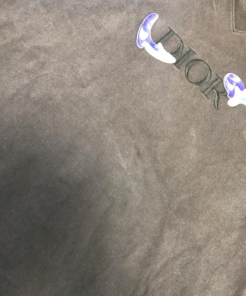 Christian Dior（クリスチャン ディオール）Christian Dior (クリスチャン ディオール) ロゴオーバーサイズTシャツ ブラック サイズ:XLの古着・服飾アイテム