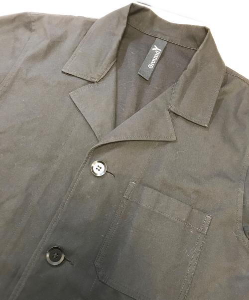 GROUND Y（グラウンドワイ）GROUND Y (グラウンドワイ) ショップコート ブラック サイズ:3の古着・服飾アイテム