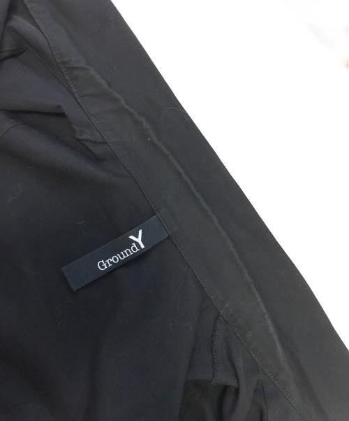 GROUND Y（グラウンドワイ）GROUND Y (グラウンドワイ) ショップコート ブラック サイズ:3の古着・服飾アイテム