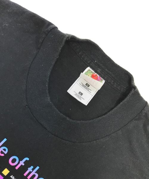 FRUIT OF THE LOOM（フルーツオブザルーム）FRUIT OF THE LOOM (フルーツオブザルーム) プリントTシャツ ブラック サイズ:Lの古着・服飾アイテム
