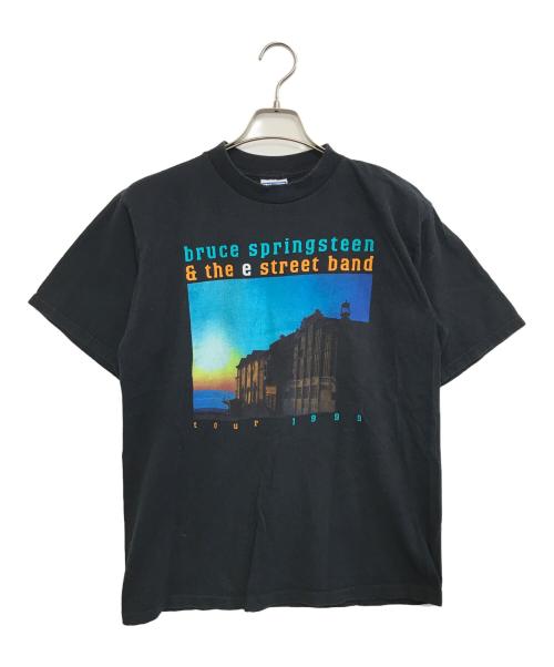 アーティストTシャツ（アーティストTシャツ）アーティストTシャツ (アーティストTシャツ) 90s Bruce Springsteen(ブルース・スプリングスティーン) アーティストTシャツ ブラック サイズ:Lの古着・服飾アイテム
