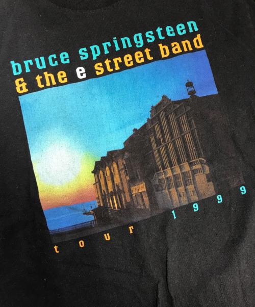 アーティストTシャツ（アーティストTシャツ）アーティストTシャツ (アーティストTシャツ) 90s Bruce Springsteen(ブルース・スプリングスティーン) アーティストTシャツ ブラック サイズ:Lの古着・服飾アイテム