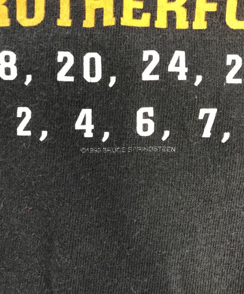 アーティストTシャツ（アーティストTシャツ）アーティストTシャツ (アーティストTシャツ) 90s Bruce Springsteen(ブルース・スプリングスティーン) アーティストTシャツ ブラック サイズ:Lの古着・服飾アイテム