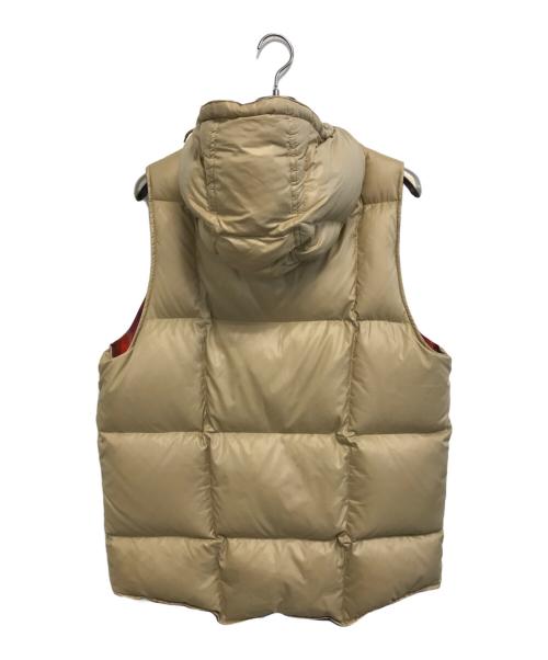A BATHING APE（アベイシングエイプ）A BATHING APE (アベイシングエイプ) フーデッドダウンベスト カーキ サイズ:XLの古着・服飾アイテム