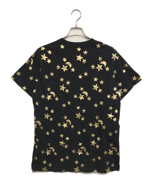 GUCCI（グッチ）GUCCI (グッチ) ロゴプリントTシャツ ブラック サイズ:Mの古着・服飾アイテム