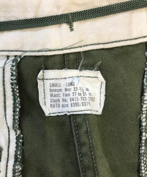 VINTAGE MILITARY（ヴィンテージ ミリタリー）VINTAGE MILITARY (ヴィンテージ ミリタリー) US ARMY M65カーゴパンツ オリーブ サイズ:SMALL-LONGの古着・服飾アイテム