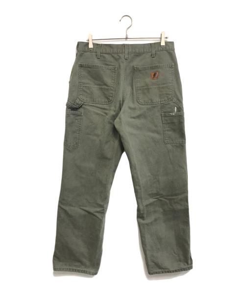 CarHartt（カーハート）CarHartt (カーハート) ダック地ペインターパンツ モスグリーン サイズ:34×32の古着・服飾アイテム