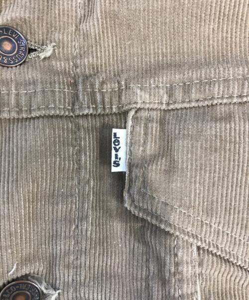LEVI'S（リーバイス）LEVI'S (リーバイス) コーデュロイトラッカージャケット カーキ サイズ:40の古着・服飾アイテム