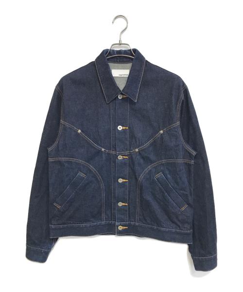 sage'NATION（セイジネーション）sage'NATION (セイジネーション) DENIM JIJI JACKET インディゴ サイズ:Mの古着・服飾アイテム