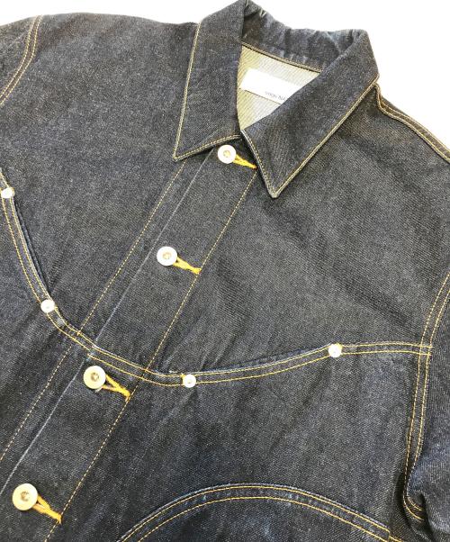 sage'NATION（セイジネーション）sage'NATION (セイジネーション) DENIM JIJI JACKET インディゴ サイズ:Mの古着・服飾アイテム