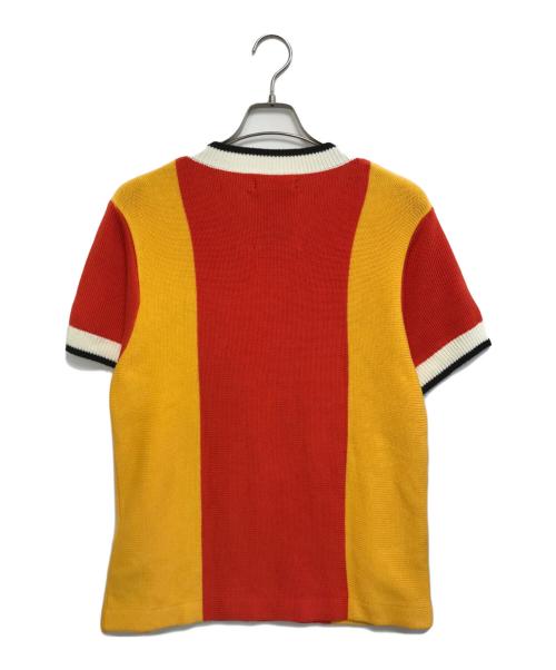 RICE NINE TEN（ライスナインテン）RICE NINE TEN (ライスナインテン) EX Knitting Soccer Jersey レッド×オレンジ サイズ:SIZE1の古着・服飾アイテム