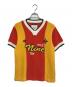 RICE NINE TEN（ライスナインテン）の古着「EX Knitting Soccer Jersey」｜レッド×オレンジ