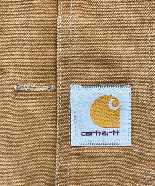 CarHartt（カーハート）CarHartt (カーハート) ダブルニーダックオーバーオール ブラウン サイズ:40×32の古着・服飾アイテム