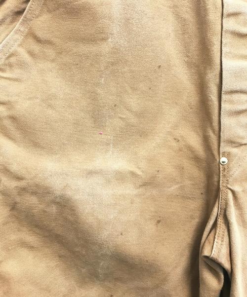 CarHartt（カーハート）CarHartt (カーハート) ダブルニーダックオーバーオール ブラウン サイズ:40×32の古着・服飾アイテム