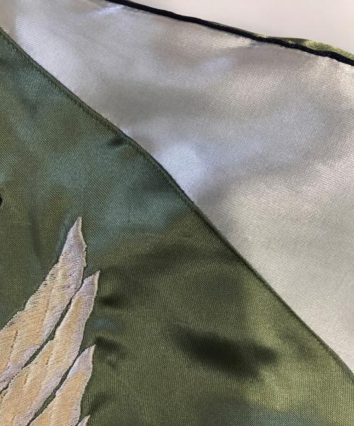 TAILOR東洋（テーラートウヨウ）TAILOR東洋 (テーラートウヨウ) スカジャン ブラック×グリーン サイズ:Mの古着・服飾アイテム