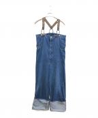 GAULTIER JEANSゴルチエジーンズ）の古着「デニムサロペット」｜インディゴ