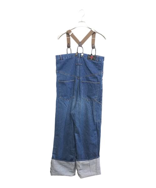 GAULTIER JEANS（ゴルチエジーンズ）GAULTIER JEANS (ゴルチエジーンズ) デニムサロペット インディゴ サイズ:29インチ(40)の古着・服飾アイテム