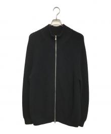 BATONER（バトナ―）の古着「SIGNATURE DRIVERS KNIT」｜ブラック