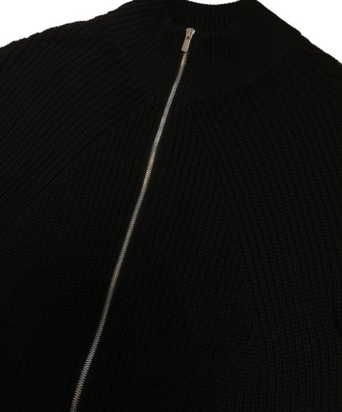 BATONER（バトナ―）BATONER (バトナ―) SIGNATURE DRIVERS KNIT ブラック サイズ:SIZE4の古着・服飾アイテム