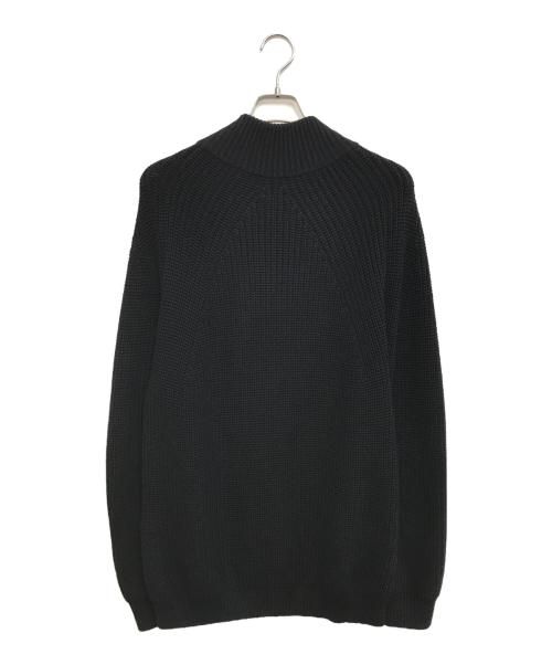 BATONER（バトナ―）BATONER (バトナ―) SIGNATURE DRIVERS KNIT ブラック サイズ:SIZE4の古着・服飾アイテム