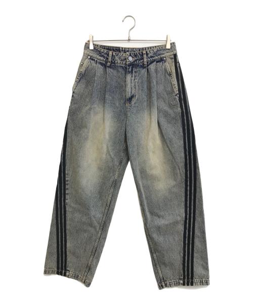 adidas（アディダス）adidas (アディダス) ADILENIUM 5.0 DENIM JEANS インディゴ サイズ:29の古着・服飾アイテム