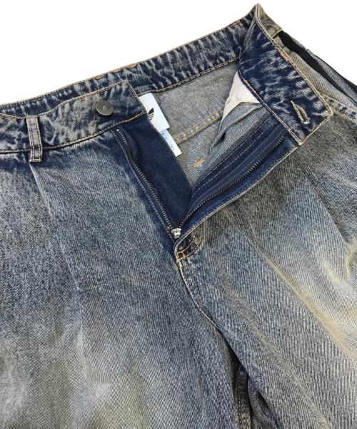 adidas（アディダス）adidas (アディダス) ADILENIUM 5.0 DENIM JEANS インディゴ サイズ:29の古着・服飾アイテム