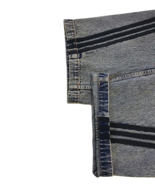 adidas（アディダス）adidas (アディダス) ADILENIUM 5.0 DENIM JEANS インディゴ サイズ:29の古着・服飾アイテム