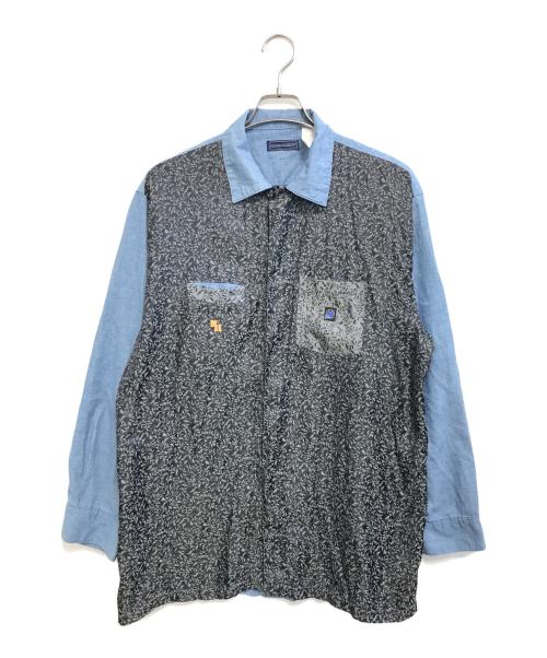 NEIGHBORHOOD SKATE（ネイバーフッドスケート）NEIGHBORHOOD SKATE (ネイバーフッドスケート) 長袖シャツ ブルー サイズ:Lの古着・服飾アイテム